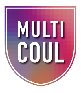 Transfert sérigraphie pour personnalisation de vêtements de publicitaire en couleur