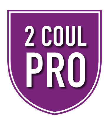 Transfert sérigraphie pour personnalisation vêtements de professionnels en 2 couleurs