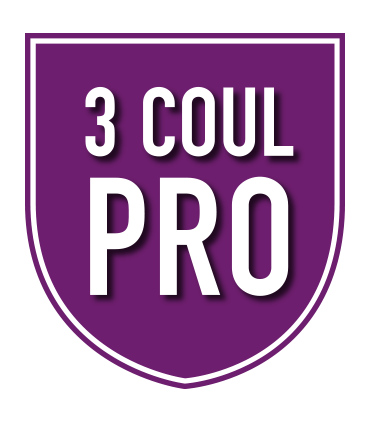 Transfert sérigraphie pour personnalisation vêtements de professionnels en 3 couleurs