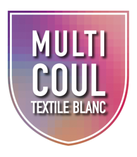 Transfert sérigraphie pour personnalisation textile blanc