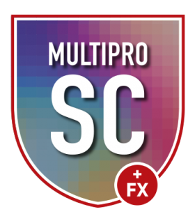 Transfert sérigraphique en quadri + Effet ( Fluo, Or, Argent ... )