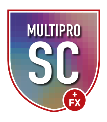 Transfert sérigraphique en quadri + Effet ( Fluo, Or, Argent ... )